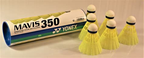 Yonex Mavis 350 Nylon Shuttlecocks 6 Pcs Sports Fabulare