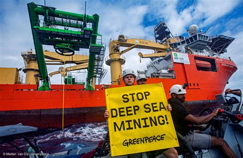 Activists Disturb Deep Sea Mining Test As Operations Re Start In