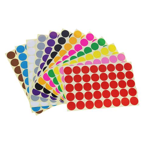 Office Products Color Coding Labels 100 Sheets