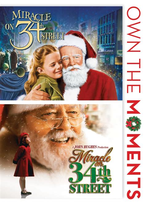 Miracle On 34th Street 1947 Miracle On 34th Street 1994 [2 Discs] [dvd] Best Buy