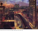 The City from Greenwich Village, 1922 - John French Sloan - WikiArt.org