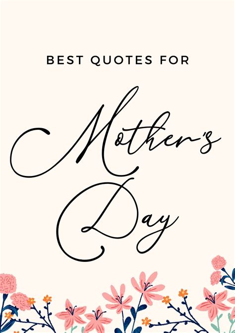 12 Best Mothers Day Quotes That Let Mom Know Shes Special Happy Mothers Day Wishes Happy