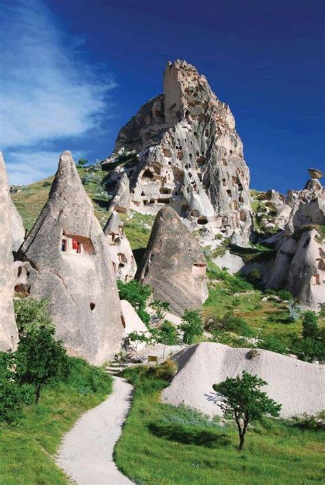 Capadocia Turquía Casas De Roca Lugares Para Viajar Lugares Exóticos