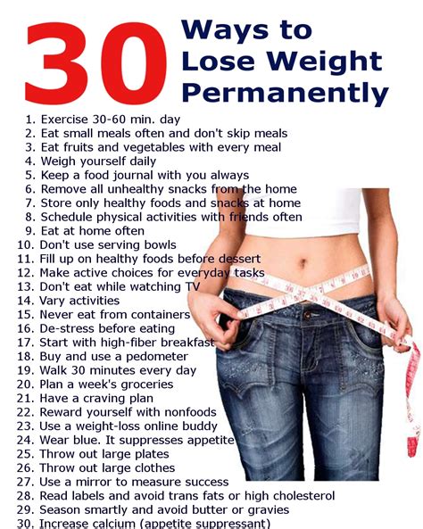 apply best 30 ways to weight loss permanently infographic blackdiamondbuzz