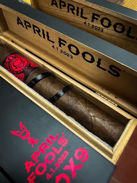 Asylum April Fools 2023 9x90 Box Of 1 Hilands Cigars