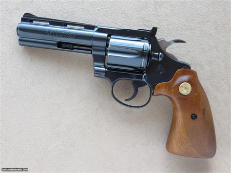 1979 Colt Diamondback 22 Revolver 4 Inch Barrel Blue Finish