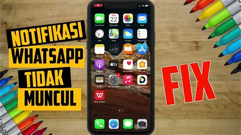 CARA MENGATASI NOTIFIKASI PESAN WHATSAPP TIDAK MASUK JIKA TIDAK DIBUKA