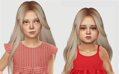 Simiracle Nightcrawler`s Muse Hair Retextured Sims 4 Hairs