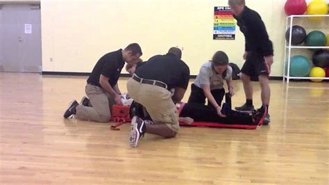 Emergency Care Spine Injured Athlete 1 Log Roll YouTube