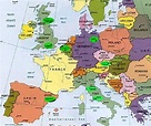 google maps europe: Map of Europe Travel Pictures