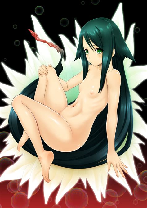 Saya Saya No Uta Saya No Uta Highres Tagme Green Eyes Green Hair Long Hair Image View