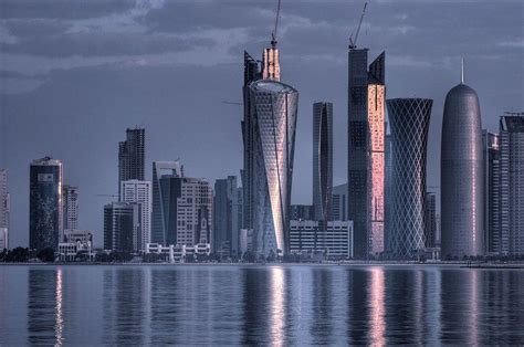 Qatar Skyline Wallpapers Top Free Qatar Skyline Backgrounds