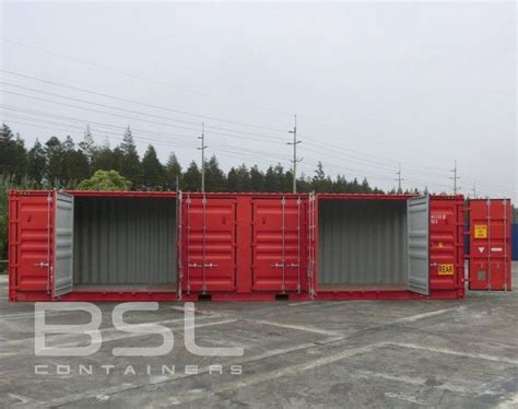 40 High Cube Open Side Containers For Sale Full Side Access