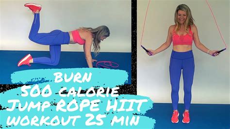 25 Minute Jump Rope Workout For Fat Loss At Home Youtube