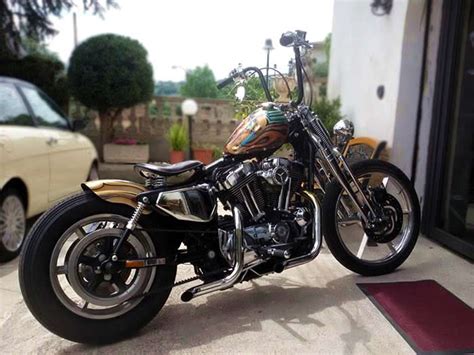 Chopper Sportster By Franks Garage Moto Custom Blog Harley