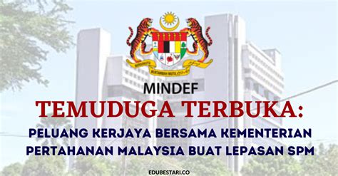 Sistem penggredan baru bagi sijil pelajaran malaysia. Temuduga Terbuka: Peluang Kerjaya Bersama Kementerian ...
