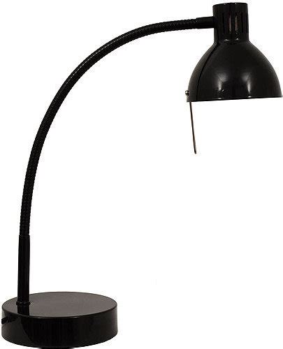 82803005406 Mainstays Halogen Desk Lamp Black