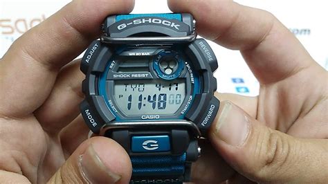 This steel frame is made of a quite thick diameter steel wire. Casio G-Shock GD-400-2DR ayarlama ve inceleme - YouTube