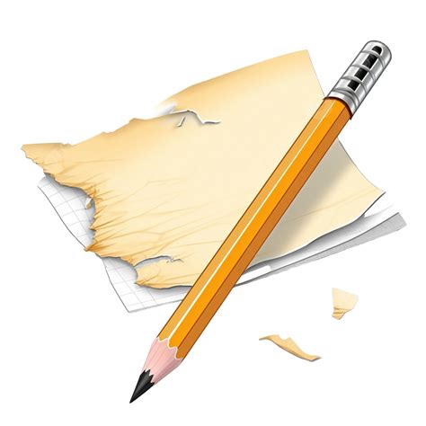 Illustration Of A Broken Pencil And Note Pencil Write School Png