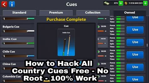 Unlock the black hole cue which costs 6 000 000 coins and it is available only at level 52. How to Get 8 Ball Pool Cues 2017 - Get All Country Cues ...