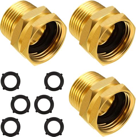 3 Packs 34 Inch Ght Female To Npt Male Connector Ght To