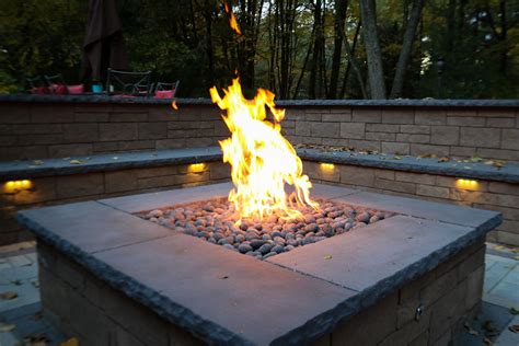 Build Your Own Outdoor Gas Fire Pit Kit - Outdoor Lighting Ideas