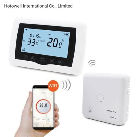 Hvac System 220vac Digital Smart Programmable Thermostat With Wifi And