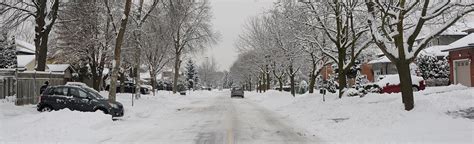 Windrow Clearing Program City Of Richmond Hill