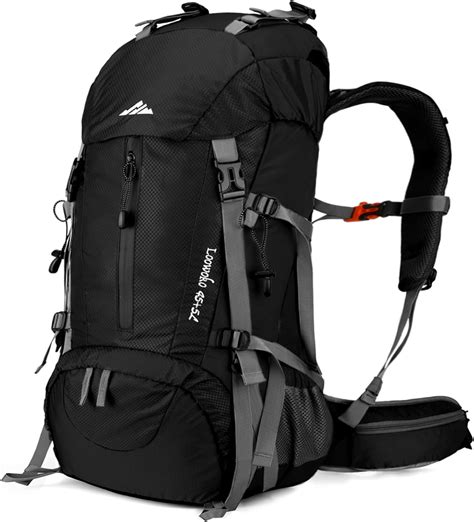 Loowoko 50l Hiking Backpack Waterproof Camping Essentials