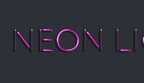 Create An Easy Neon Light Text Effect In Photoshop — Medialoot