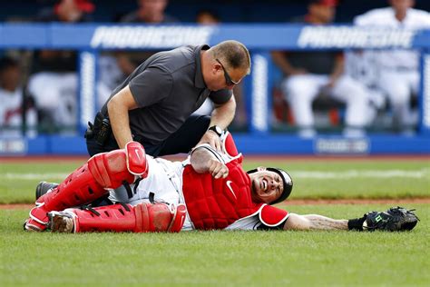 Cleveland Indians Catcher Wilson Ramos Out For Year With Left Knee