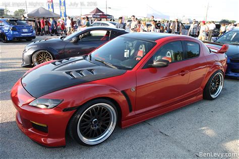 Red Mazda Rx 8