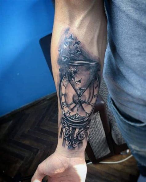 Clock Tattoos For Men Ideas And Designs For Guys