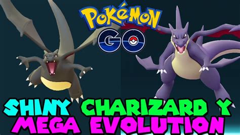 Shiny Mega Charizard Y Evolution In Pokemon Go Shiny Charizard Mega