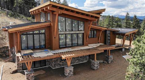 4 Common Elements Found In Mountain Modern Timber Frame Homes