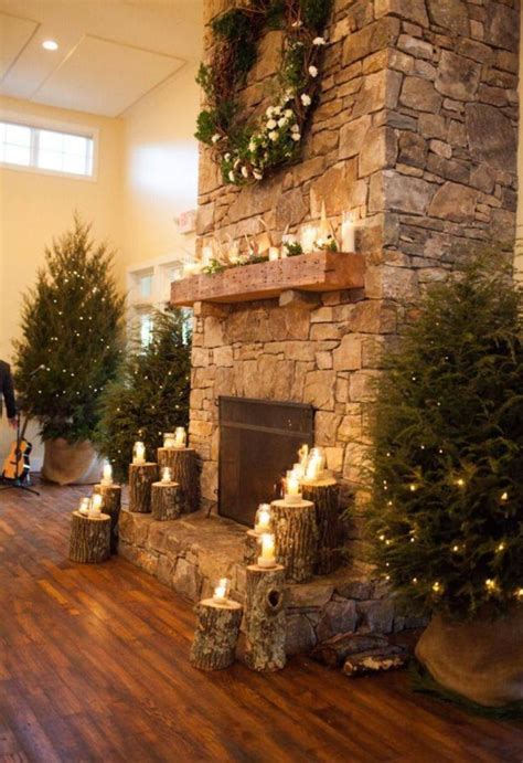 43 Ways To Decorate Fireplace For Christmas ~ Godiygocom