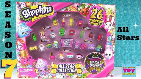 Season 7 Shopkins Reveal All Stars Collection Unboxing Toy Review