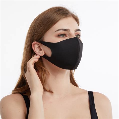 Black Face Masks Breathable Tremendous Smooth Trend Design Review ⋆
