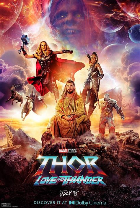 Thor Love And Thunder Dolby Cinema Poster By Artlover67 On Deviantart