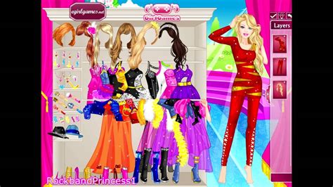 Barbie Dress Up Games To Play Online Barbie Concert Princess Game