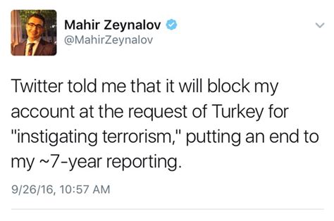 Turkey Is Trying To Get Twitter To Block A Journalist For Instigating