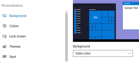 For the colors, you can set it as default. How to Customize Windows 10's Appearance