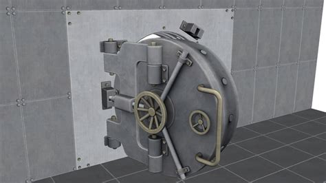 Bank Safe Vault 3d Warehouse