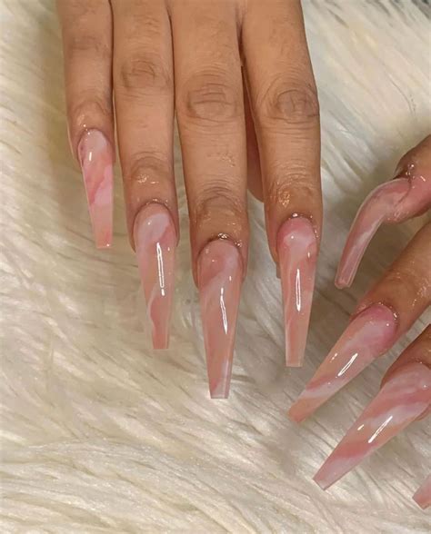 Cookiepower50 In 2020 Long Acrylic Nails Coffin Pretty Acrylic