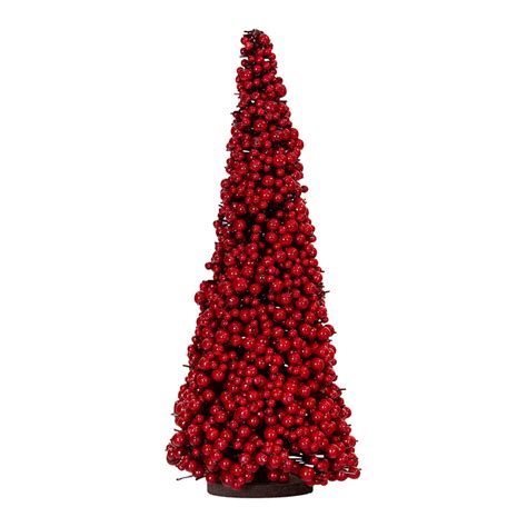 Buy Red Berry Cone Tree 55cm In Australia Real Christmas Trees