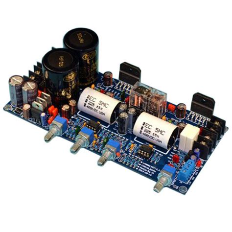 Lm Hifi Amplfier Assembled Board Stereo Channel W Tone Preamp