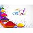 Happy Holi Background And Text Png  Latest 2021