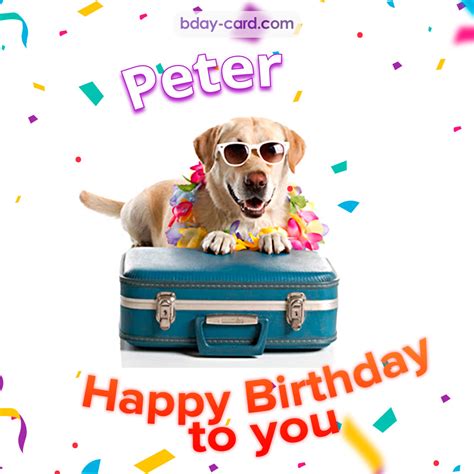 Birthday Images For Peter 💐 — Free Happy Bday Pictures And Photos