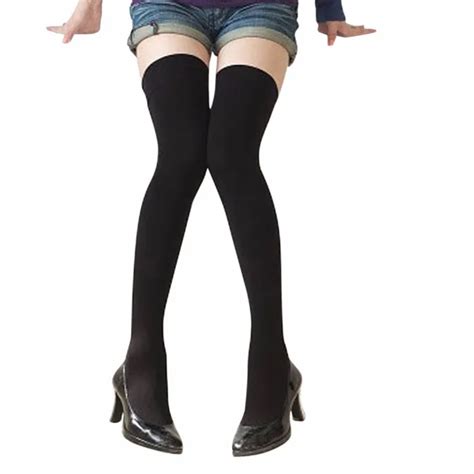 New Women Girl Lady Sexy Cotton Thigh High Over The Knee Stockings In Stockings From Underwear