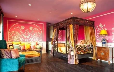 صور تصاميم غرف نوم على الطراز الهندي